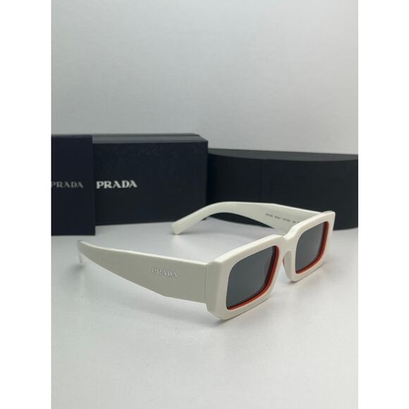 NEW Prada PR06YS Sunglasses in Talc White - Picture 5 of 6